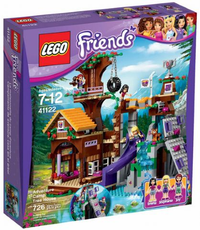 LEGO 41122 Adventure Camp Tree House 41122 sealed box front