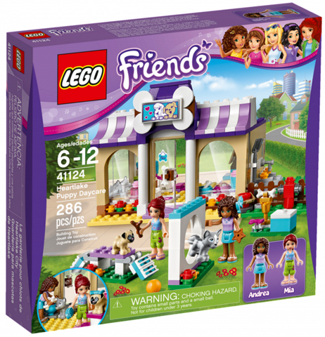 LEGO Heartlake Puppy Daycare 41124 – Retired & Sealed