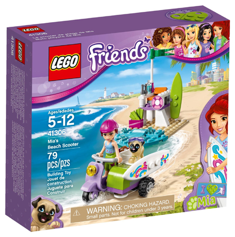 LEGO Mia's Beach Scooter 41306 – Retired & Sealed