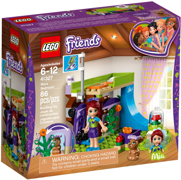 LEGO Mia's Bedroom 41327 – Retired & Sealed