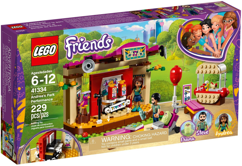 LEGO Andrea's Park Performance 41334 – Retired & Sealed