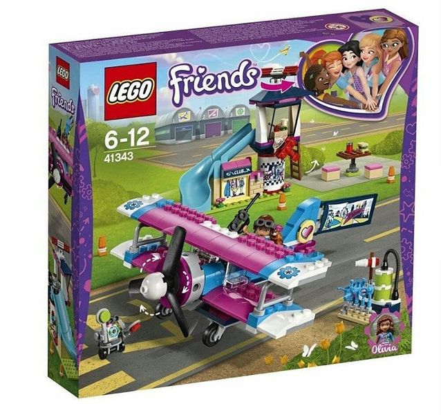 LEGO Heartlake City Airplane Tour 41343 – Retired & Sealed