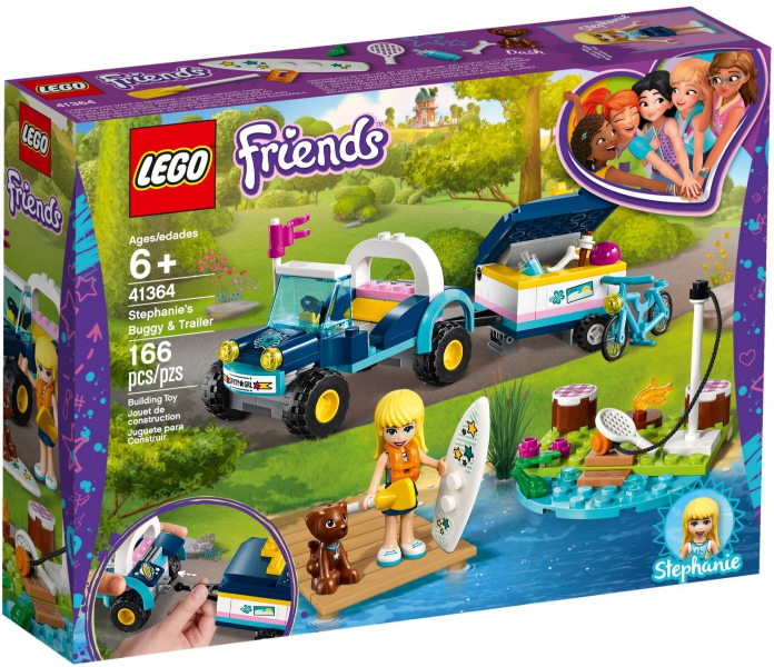 LEGO Stephanie's Buggy & Trailer 41364 – Retired & Sealed