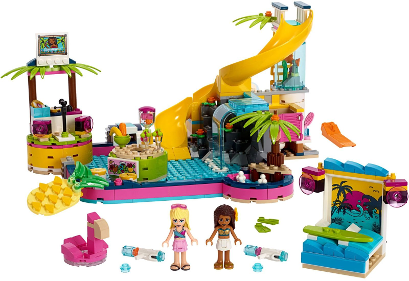 LEGO Andrea's Pool Party 41374 – Retired & Sealed