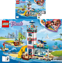 LEGO 41380 Lighthouse Rescue Centre 41380 sealed box view 3
