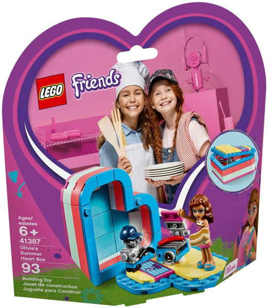 LEGO Olivia's Summer Heart Box 41387 – Retired & Sealed