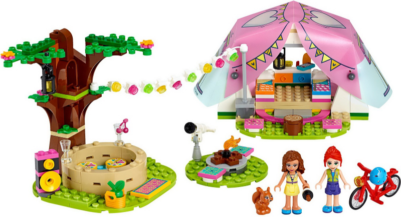 LEGO Nature Glamping 41392 – Retired & Sealed