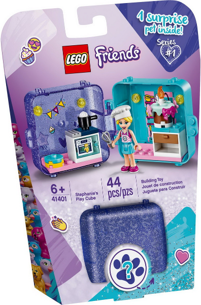 LEGO 41401 Stephanie's Play Cube 41401 sealed box front