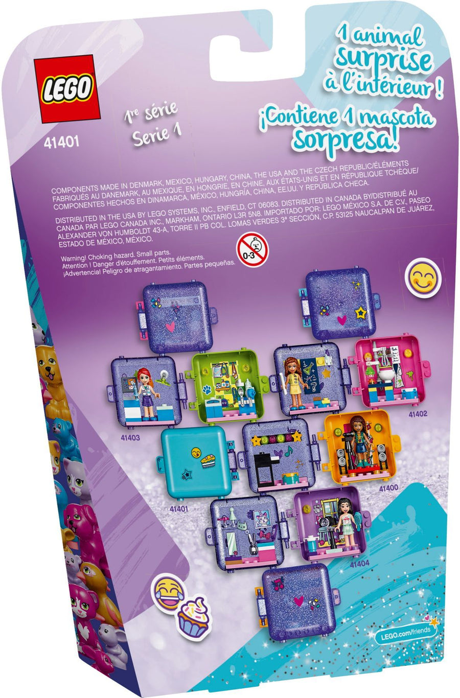 LEGO Stephanie's Play Cube 41401 – Retired & Sealed