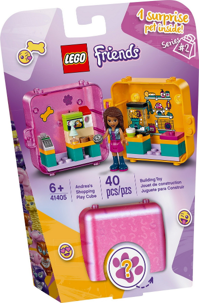 LEGO Andrea's Shopping Play Cube 41405 – Retired & Sealed