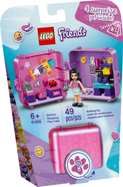 LEGO 41409 Emma's Shopping Play Cube 41409 sealed box front