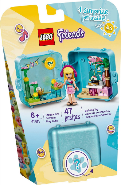 LEGO 41411 Stephanie's Summer Play Cube 41411 sealed box front
