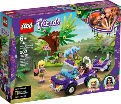 LEGO Baby Elephant Jungle Rescue 41421 – Retired & Sealed