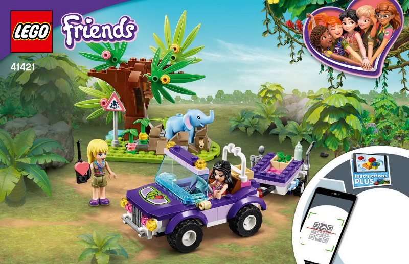 LEGO Baby Elephant Jungle Rescue 41421 – Retired & Sealed