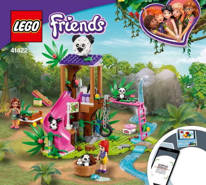 LEGO Panda Jungle Tree House 41422 – Retired & Sealed
