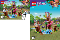 LEGO 41424 Jungle Rescue Base 41424 sealed box view 3