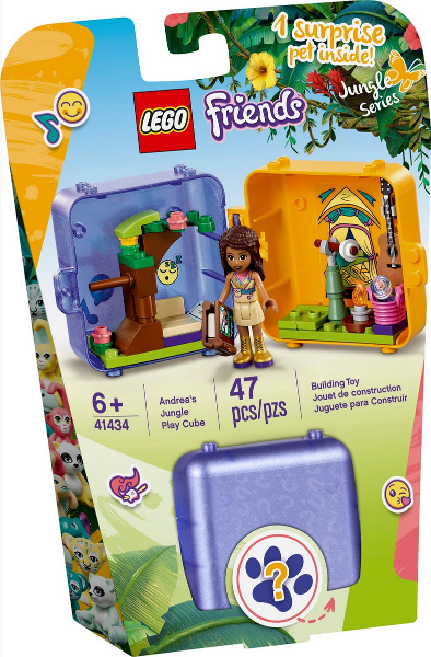 LEGO Andrea's Jungle Play Cube 41434 – Retired & Sealed