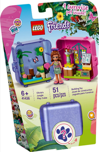 LEGO 41436 Olivia's Jungle Play Cube 41436 sealed box front