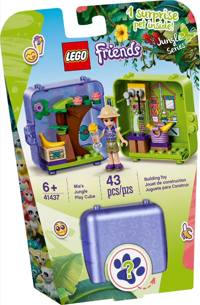 LEGO 41437 Mia's Jungle Play Cube 41437 sealed box front