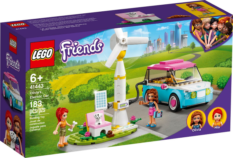 LEGO Olivia's Electric Car 41443 – Retired & Sealed