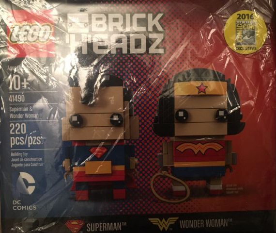 LEGO Superman & Wonder Woman 41490 – Retired & Sealed