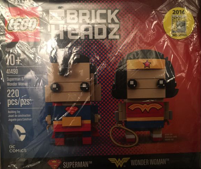 LEGO Superman & Wonder Woman 41490 – Retired & Sealed