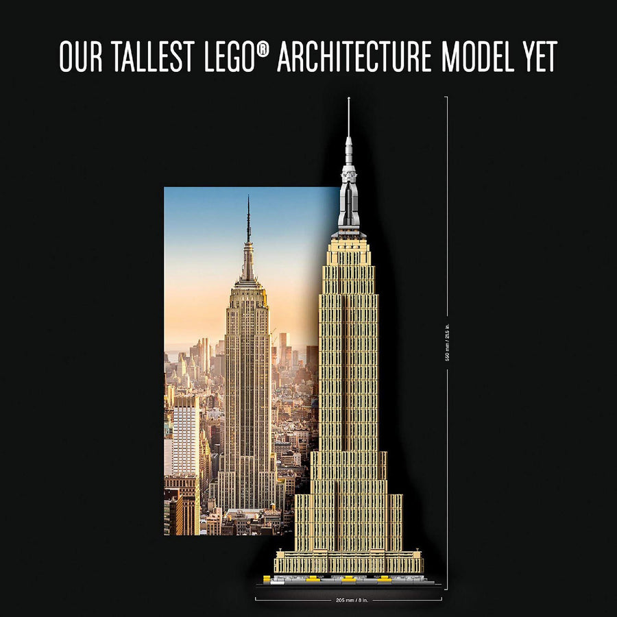 LEGO Architecture Empire State Building New York 21046 – Retired & Sealed