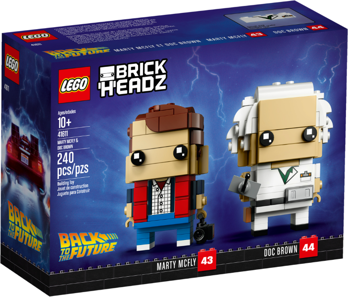 LEGO Marty McFly & Doc Brown 41611 – Retired & Sealed
