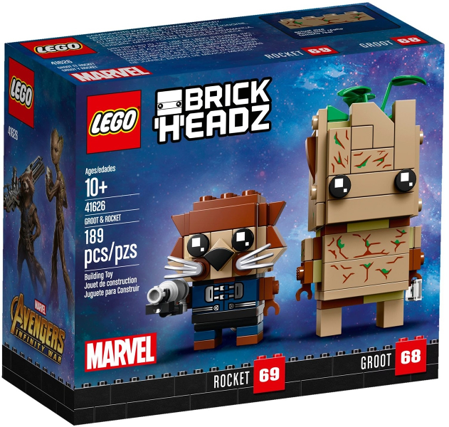 LEGO Groot & Rocket 41626 – Retired & Sealed