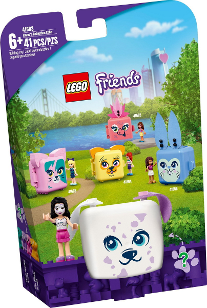 LEGO Emma's Dalmatian Cube 41663 – Retired & Sealed