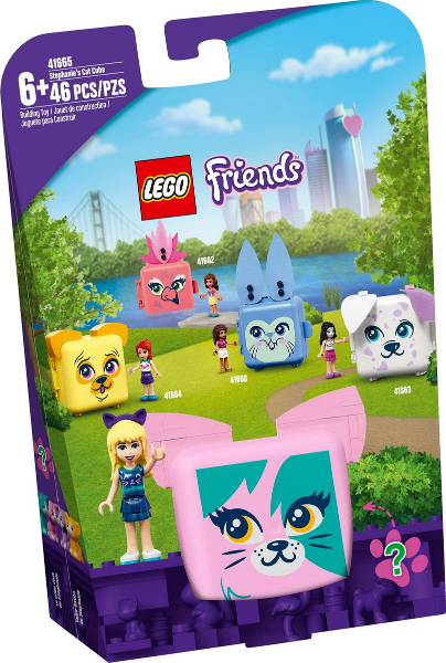 LEGO Stephanie's Cat Cube 41665 – Retired & Sealed