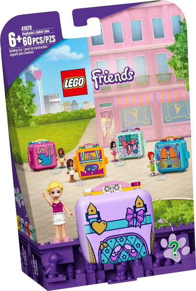 LEGO Stephanie's Ballet Cube 41670 – Retired & Sealed
