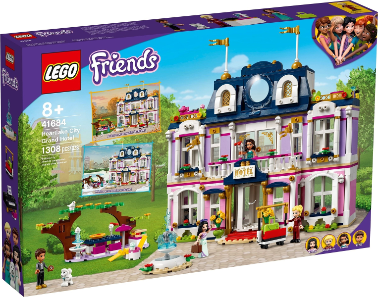 LEGO Heartlake City Grand Hotel 41684 – Retired & Sealed