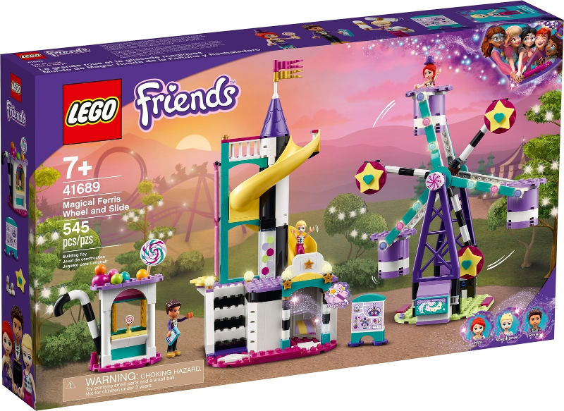 LEGO Magical Ferris Wheel and Slide 41689 – Retired & Sealed