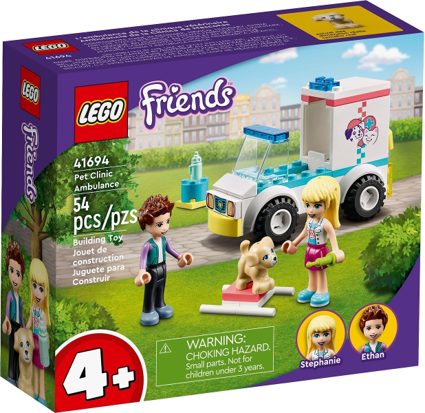 LEGO Pet Clinic Ambulance 41694 – Retired & Sealed