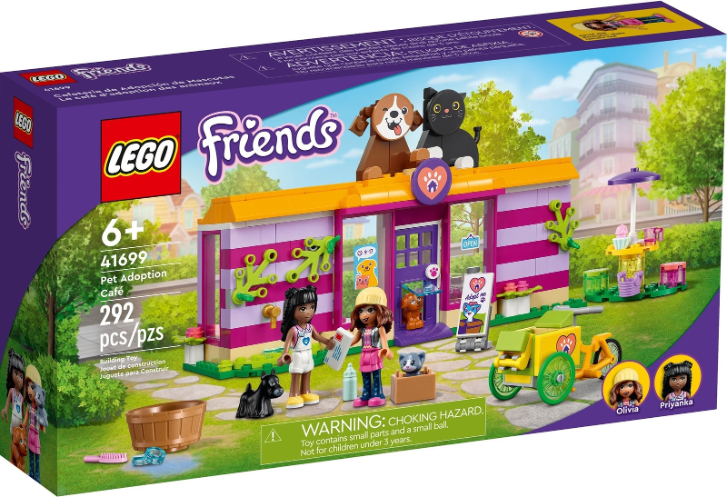 LEGO Pet Adoption Café 41699 – Retired & Sealed