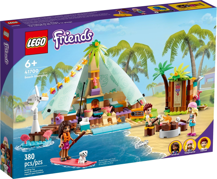 LEGO Beach Glamping 41700 – Retired & Sealed