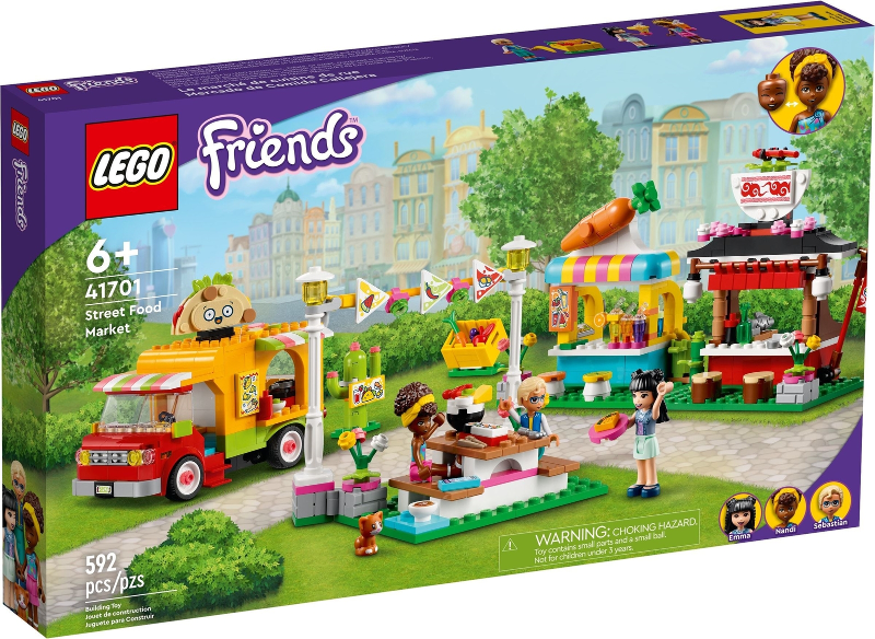 LEGO Street Food Market 41701 – Retired & Sealed
