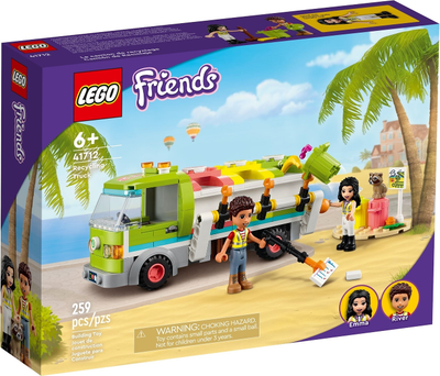 LEGO Friends Recycling Truck Toy with Garbage Sorting 41712 – Retired & Sealed