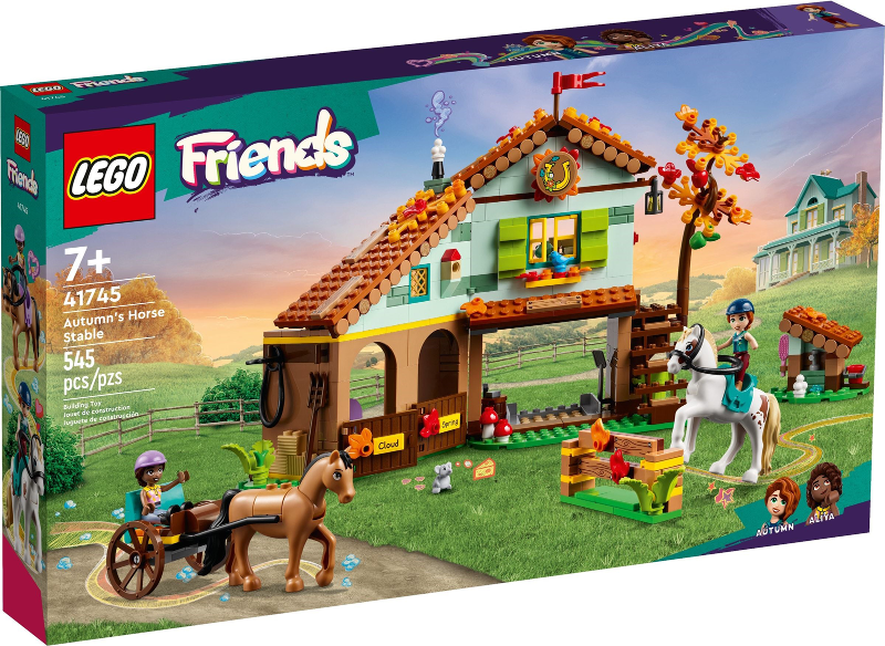 LEGO Autumn's Horse Stable 41745 – Retired & Sealed