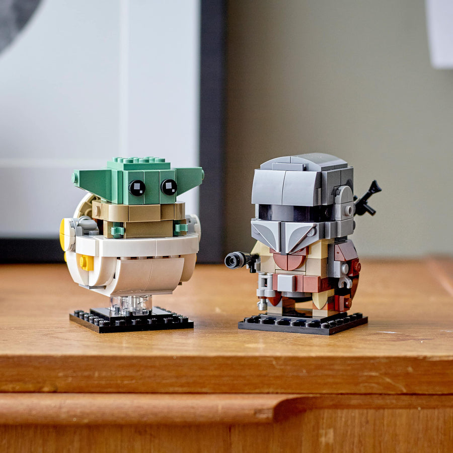 LEGO BrickHeadz Star Wars The Mandalorian & The Child 75317 – Retired & Sealed