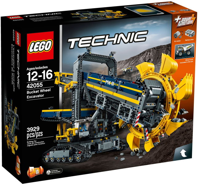 LEGO Bucket Wheel Excavator 42055 – Retired & Sealed