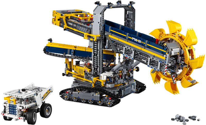 LEGO Bucket Wheel Excavator 42055 – Retired & Sealed