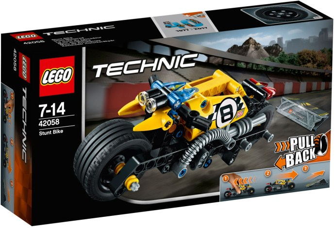 LEGO Stunt Bike 42058 – Retired & Sealed
