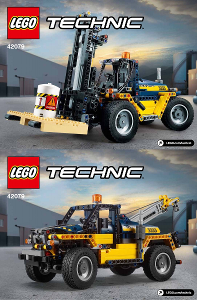 LEGO Heavy Duty Forklift 42079 – Retired & Sealed