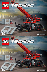 LEGO 42082 Rough Terrain Crane 42082 sealed box view 3