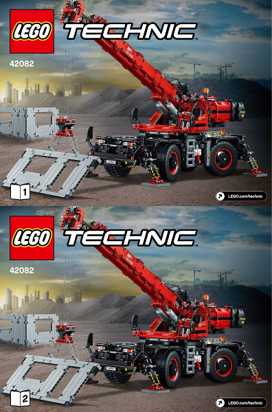 LEGO Rough Terrain Crane 42082 – Retired & Sealed