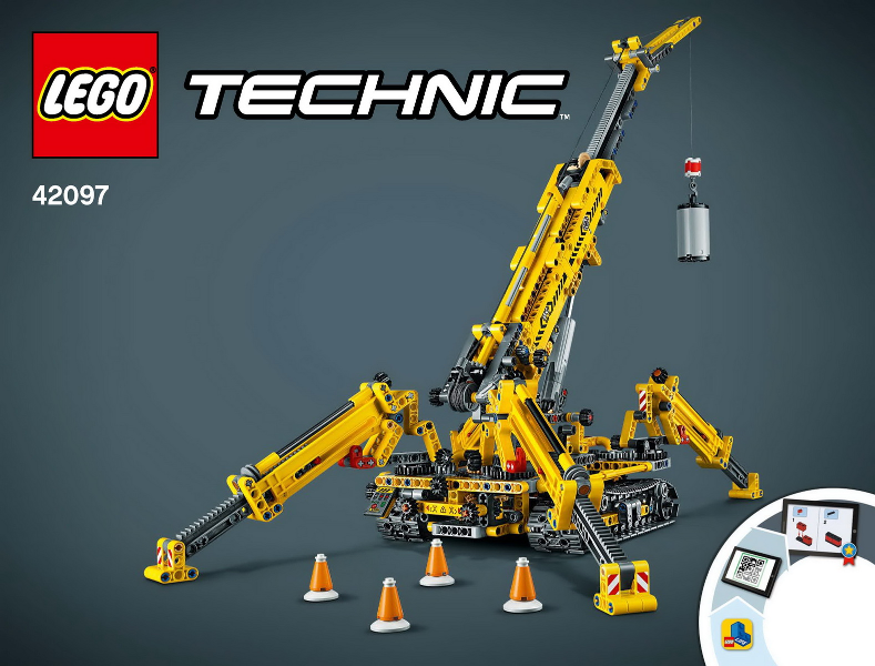 LEGO Compact Crawler Crane 42097 – Retired & Sealed