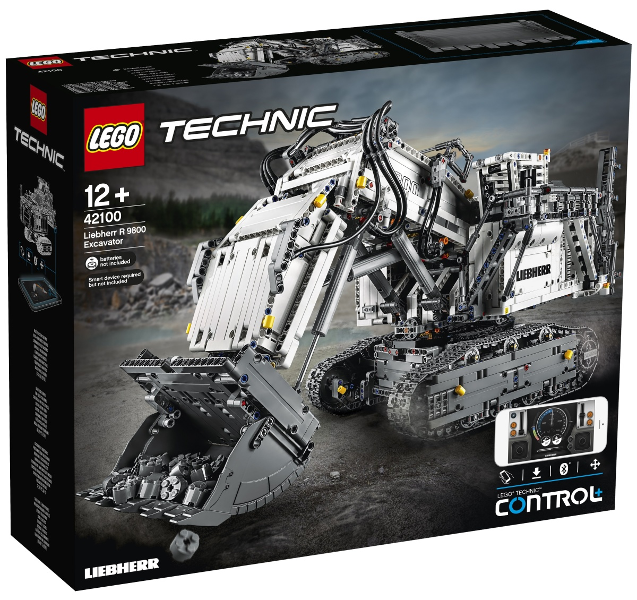 LEGO Technic Liebherr Bagger R 9800 42100 – Retired & Sealed