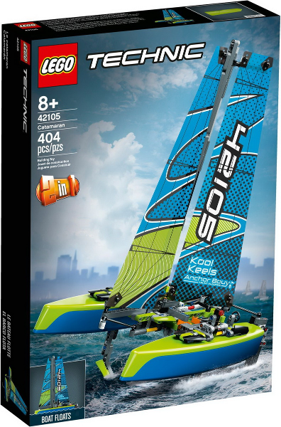 LEGO Technic Catamaran, 2-in-1 42105 – Retired & Sealed